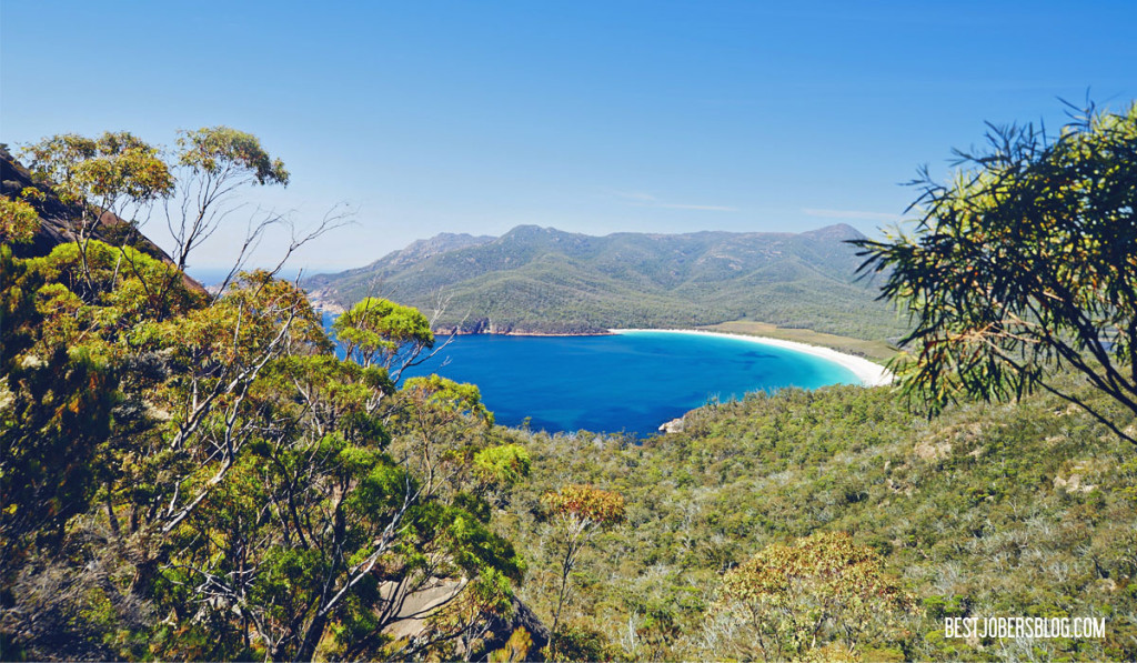 Wineglass bay tasmanie