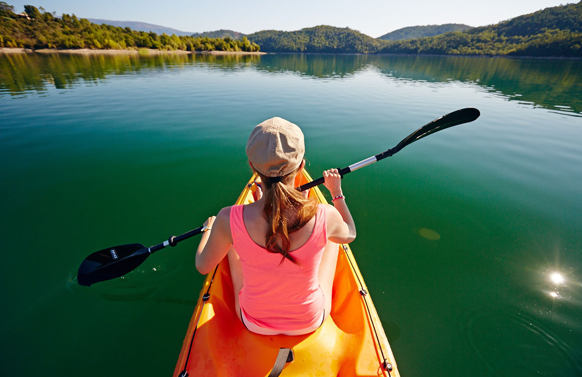 Kayak Lac de St Cassien