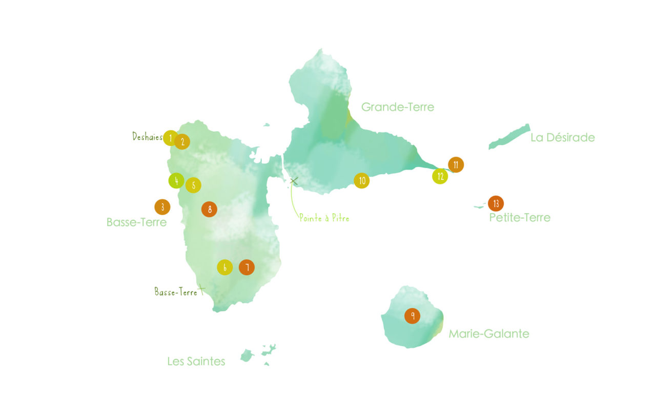 Map Guadeloupe 1280x816 