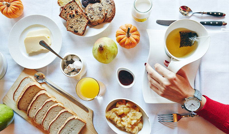 petit dejeuner auberge la feniere