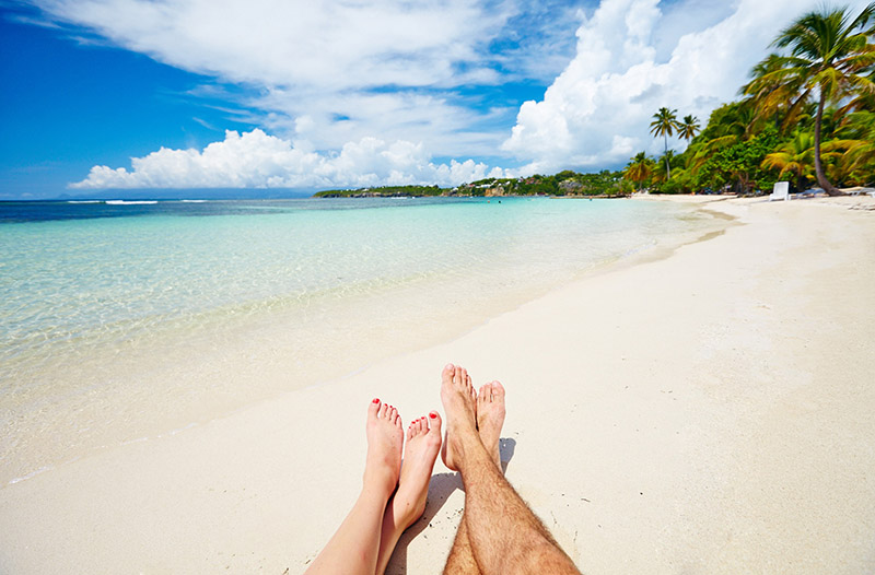 plage de la caravelle guadeloupe