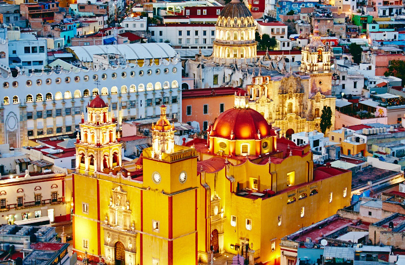 eglise guanajuato mexique