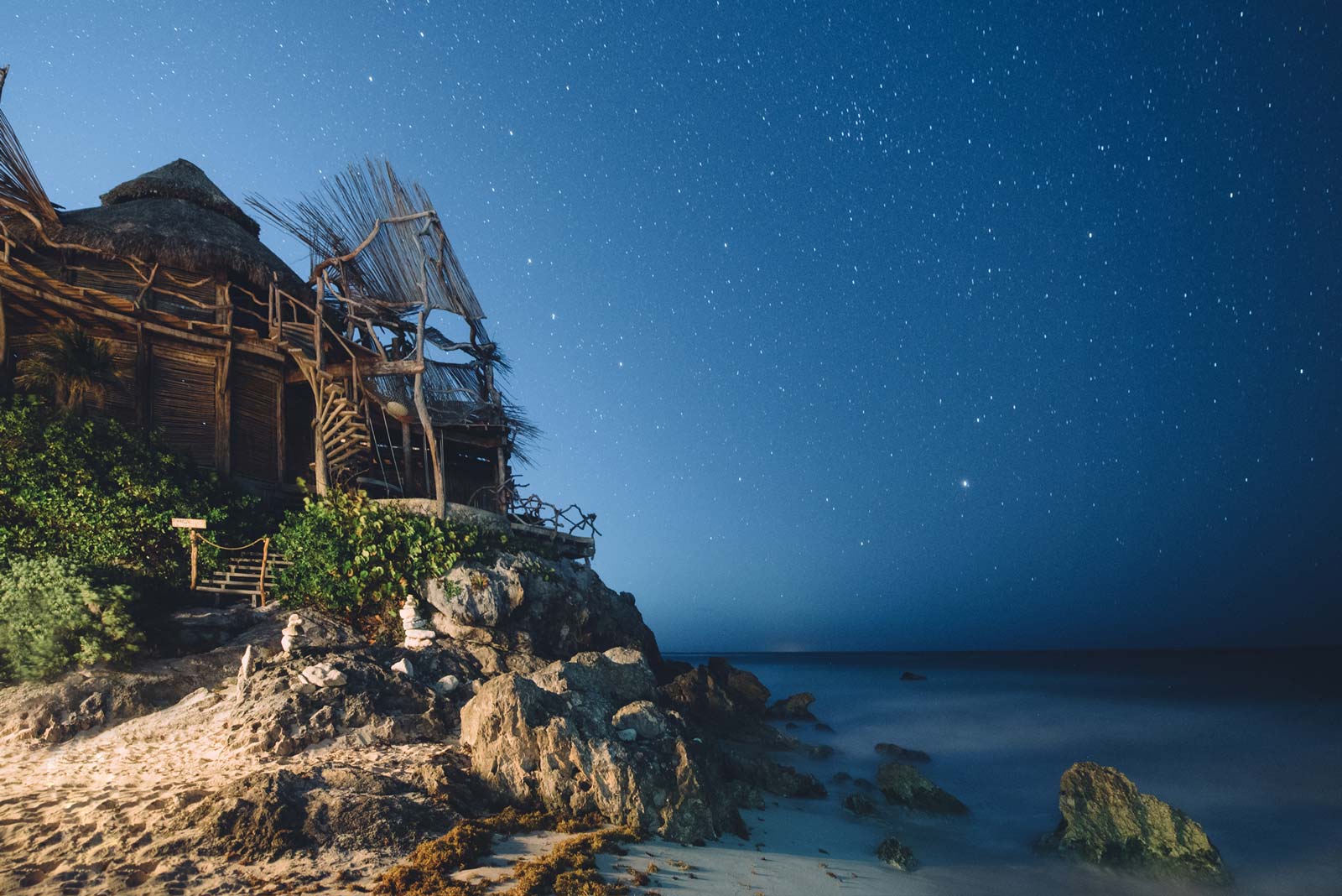 Hotel Azulik, Tulum Plage, Mexique