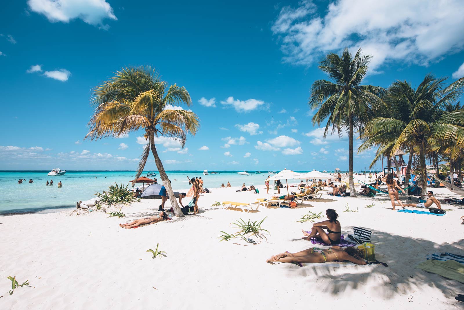 Playa Norte, Sable Blanc Isla Mujeres, Mexique