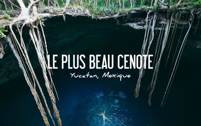 MEXIQUE | ON A TROUVÉ LE PLUS BEAU CENOTE DU YUCATÁN