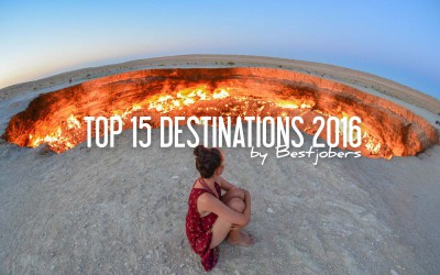 NOS 15 DESTINATIONS COUP DE COEUR POUR 2016