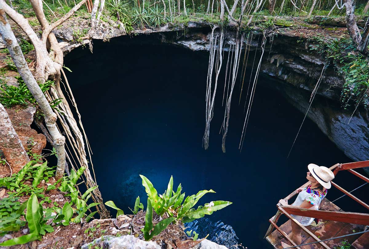 cenote nohmozon acces