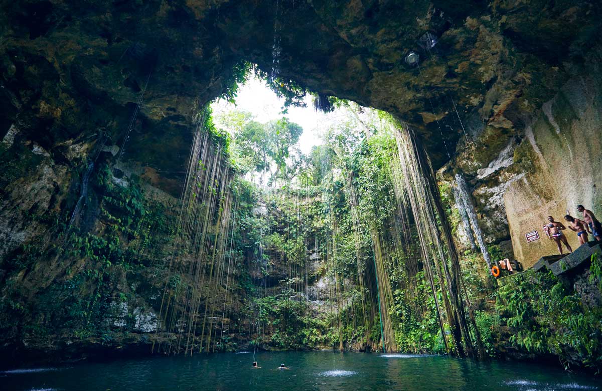 Les Cénotes du Mexique | L'histoire secrète des paysages Ik-kil-cenote-yucatan