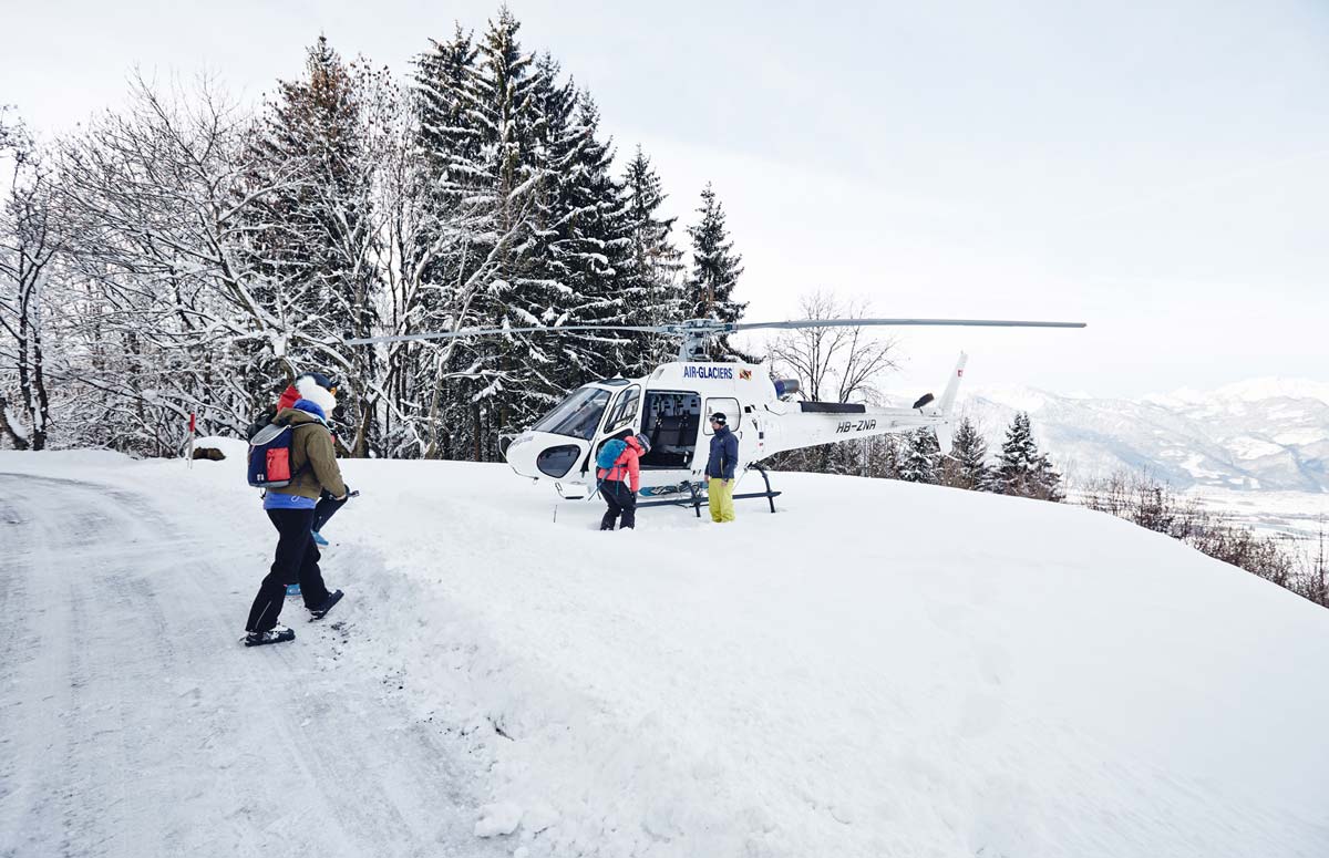 Heli-Ski-Suisse-Villars