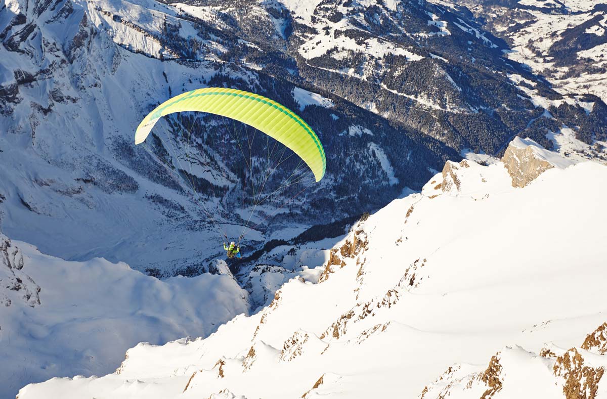 Parapente-glacier-3000