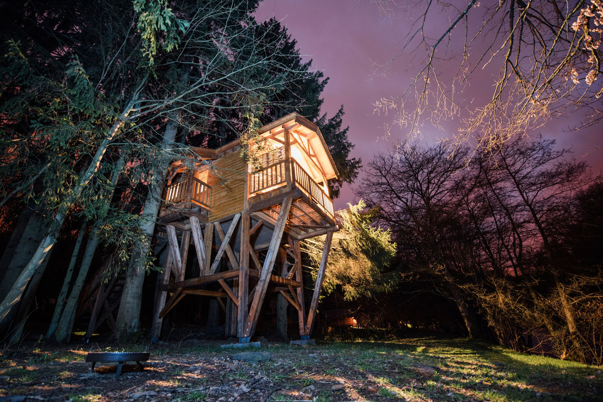 logement insolite cabane belgique