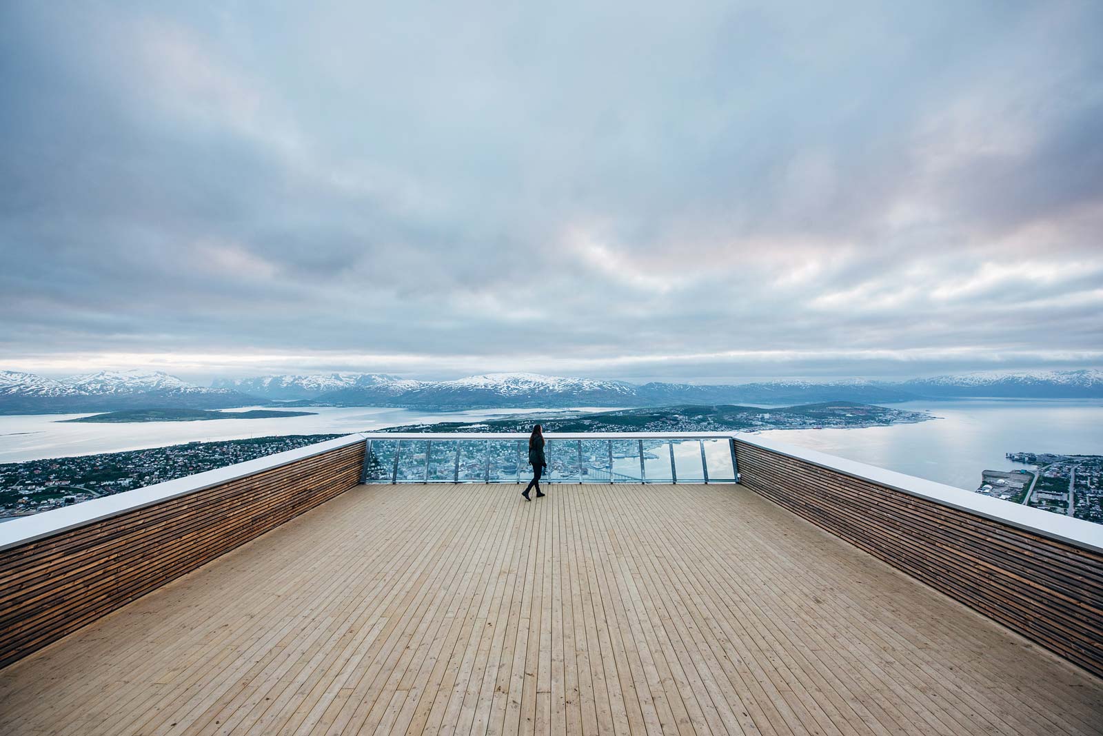 Tromso télécabine vue