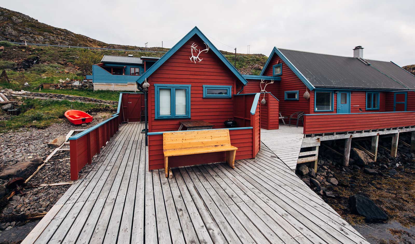 Dormir dans une cabane de pecheur norvege cap nord