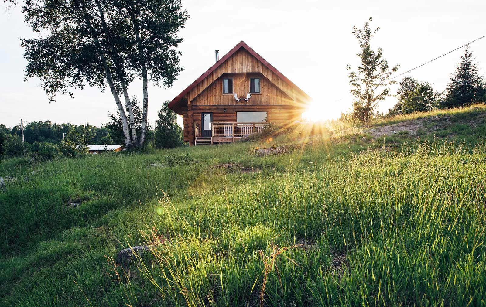 location chalet bois val d'or