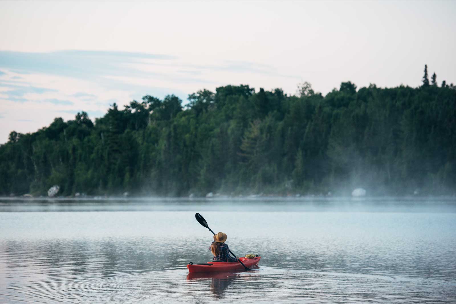 kayak canada lac