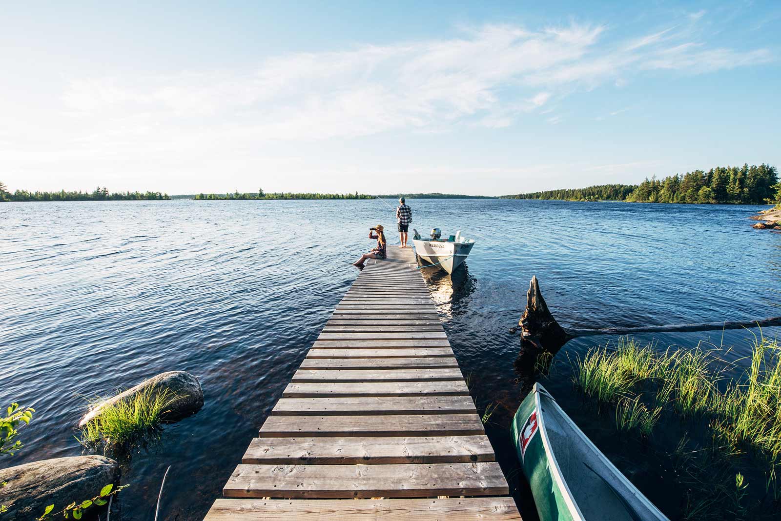 beau lac canada