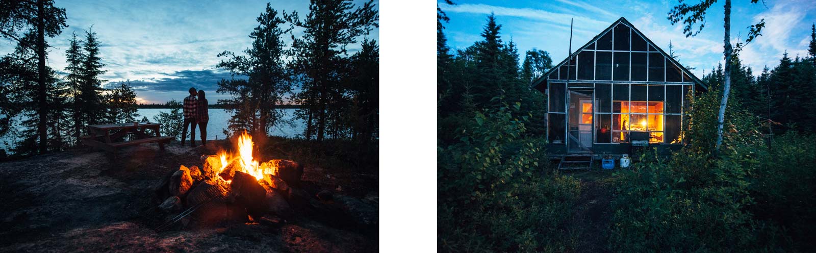 dormir dans une cabane quebec