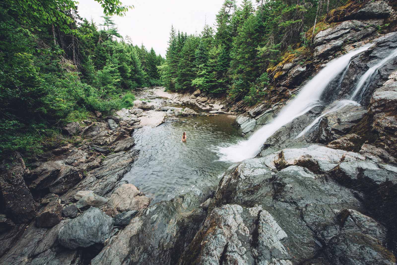 cascade fundy parc national