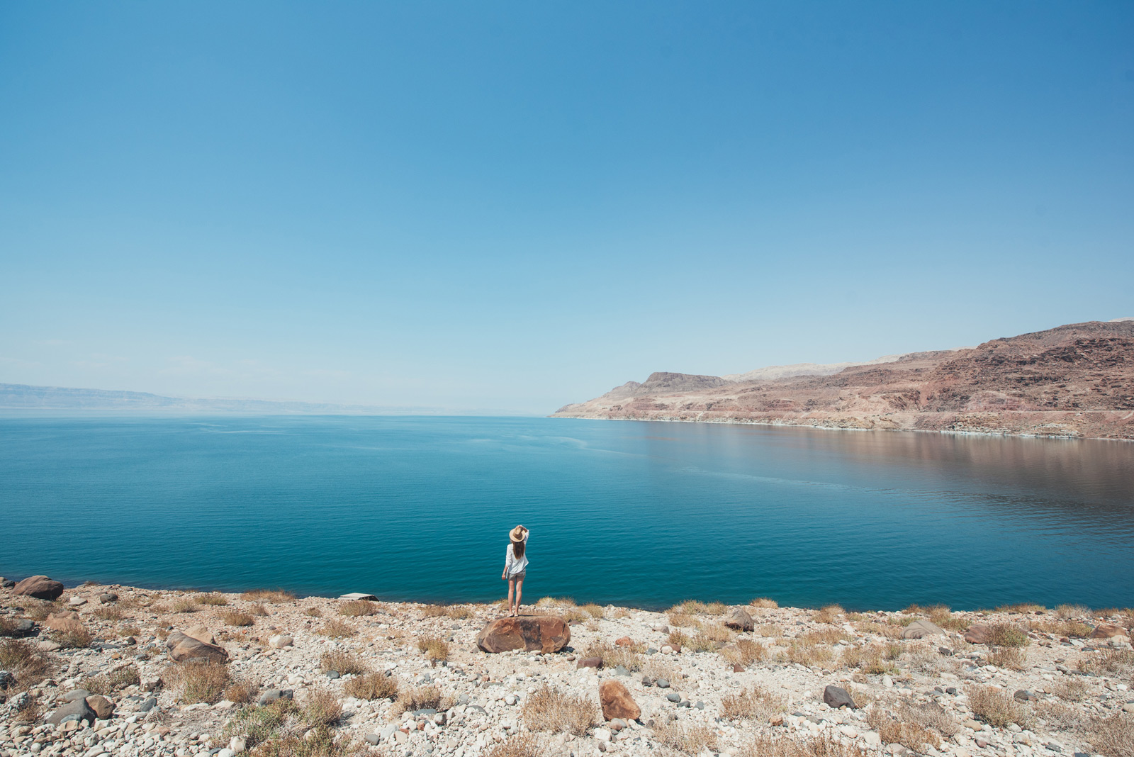 mer morte jordanie paysage