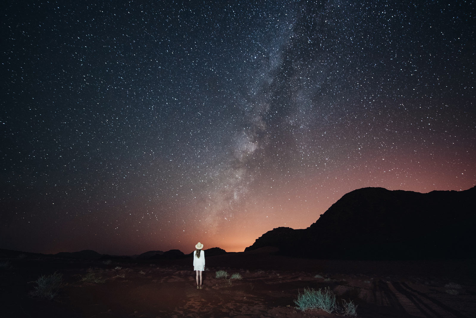 nuit sous les etoile jordanie wadi rum