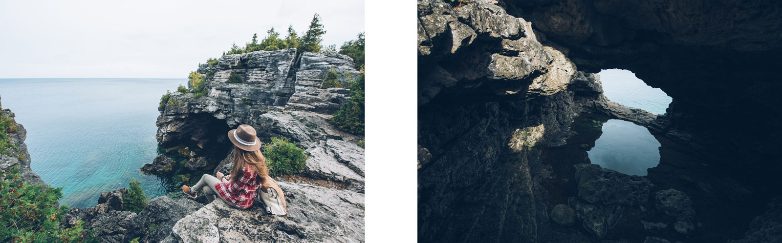 grotto bruce peninsula canada ontario