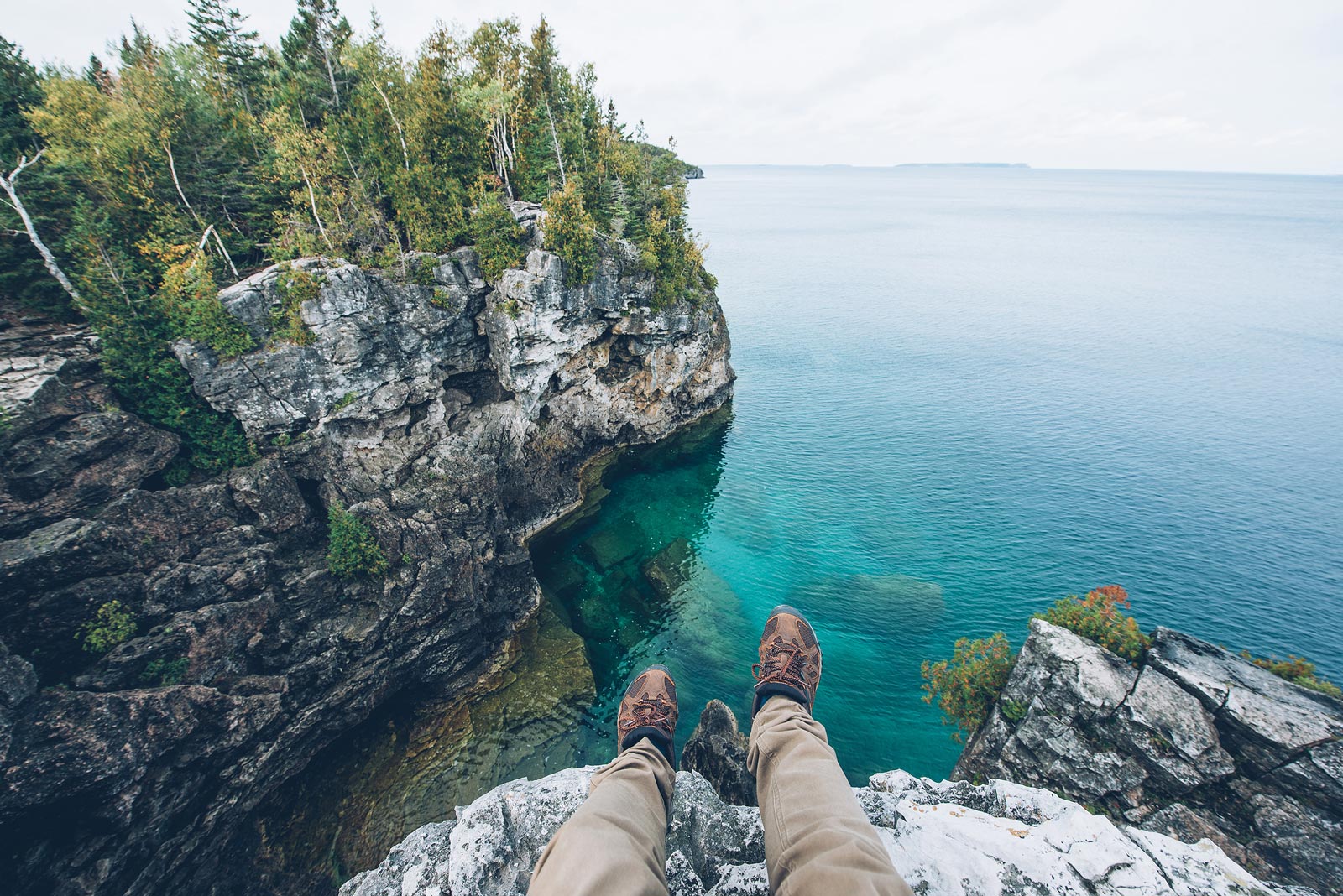 parc national péninsule de bruce grotto ontario