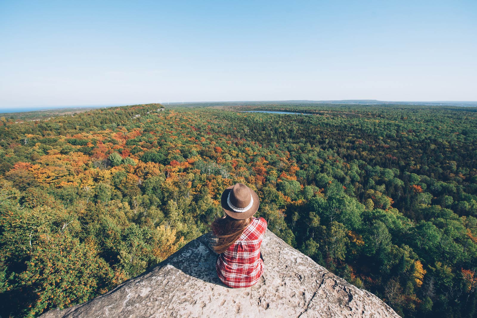 cup and saucer trail manitoulin point de vue