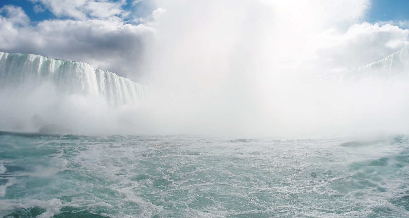 niagara vue depuis le bateau