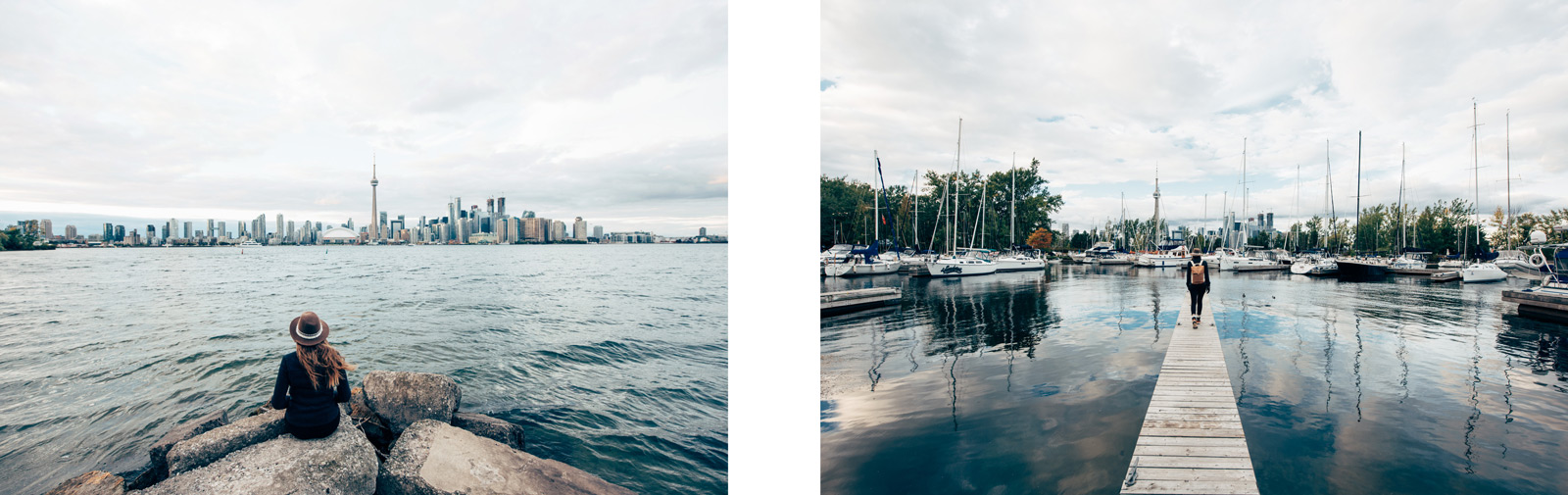 vue depuis l ile du centre toronto