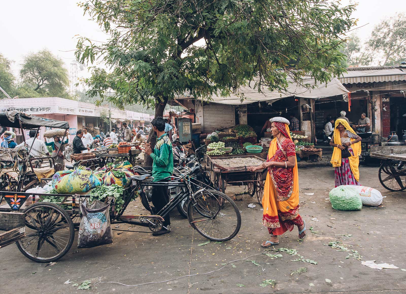 jaipur marché aux légumes