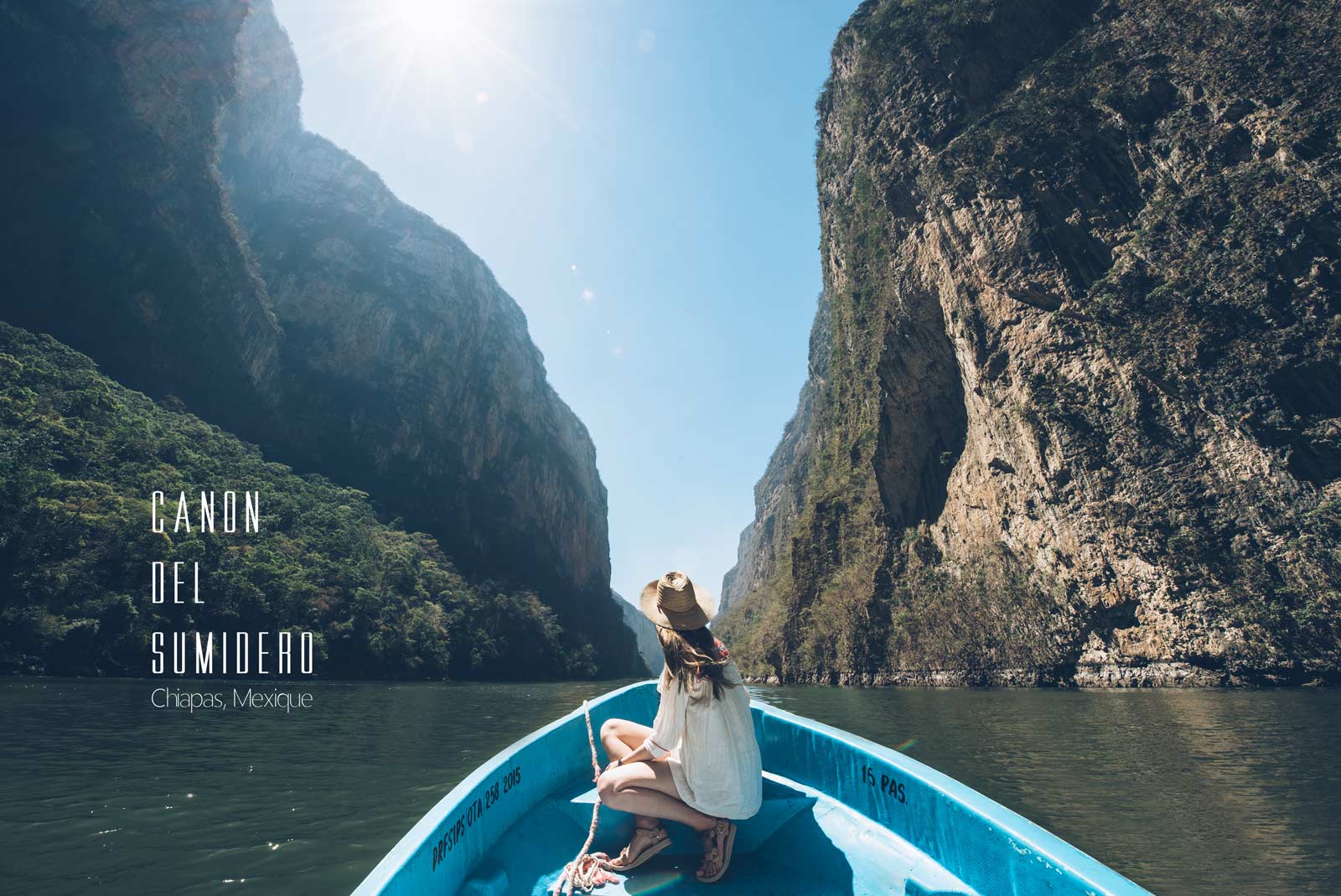 Canon del Sumidero, Chiapas, Mexique