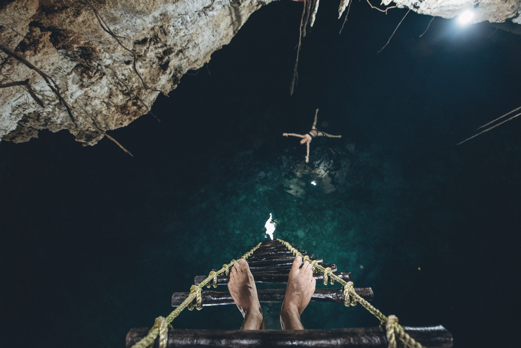 Cenote, Punta Laguna, Mexique