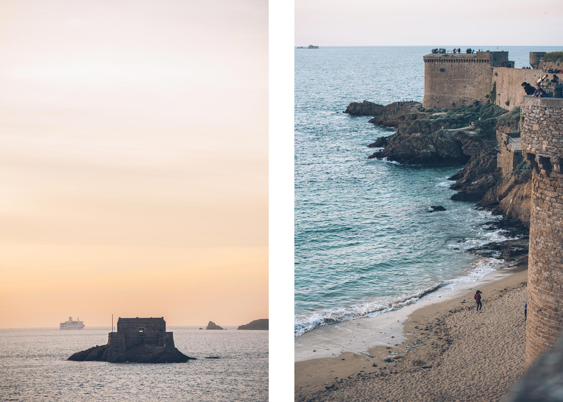 Remparts de Saint Malo, Bretagne, France