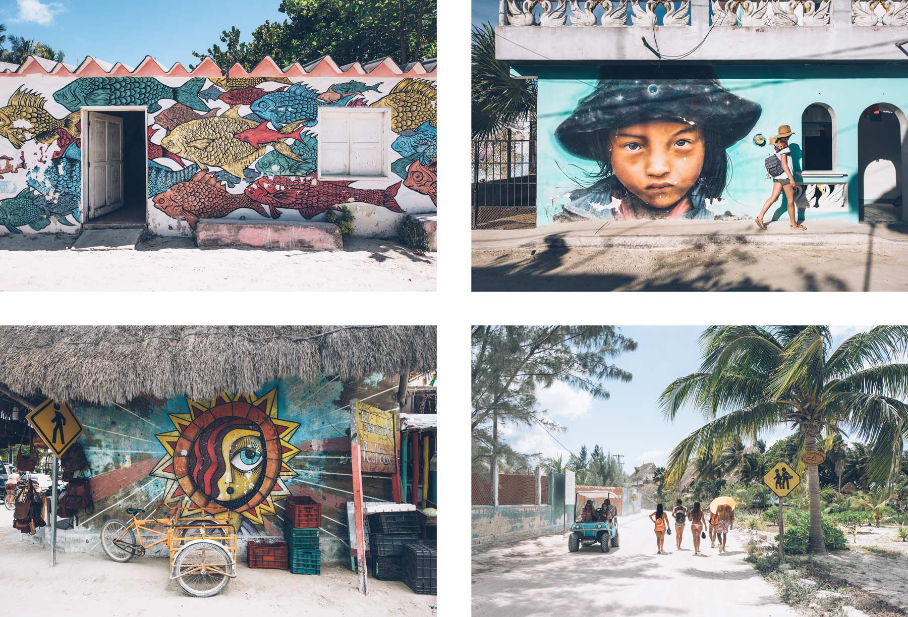 Street Art, Holbox, Mexique