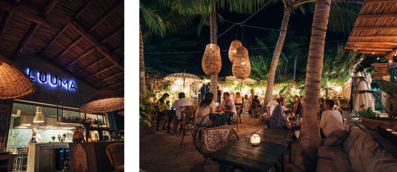 Luuma Restaurant, Holbox, Mexique