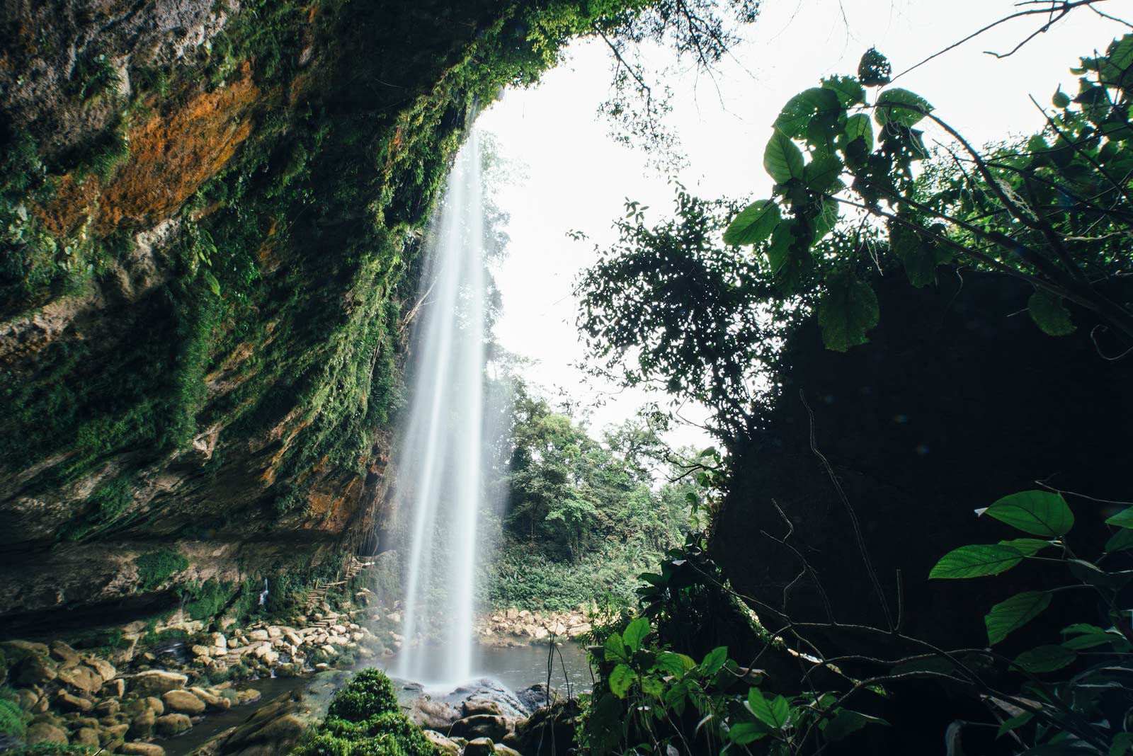 Cascade Misol Ha, Chiapas, Mexique