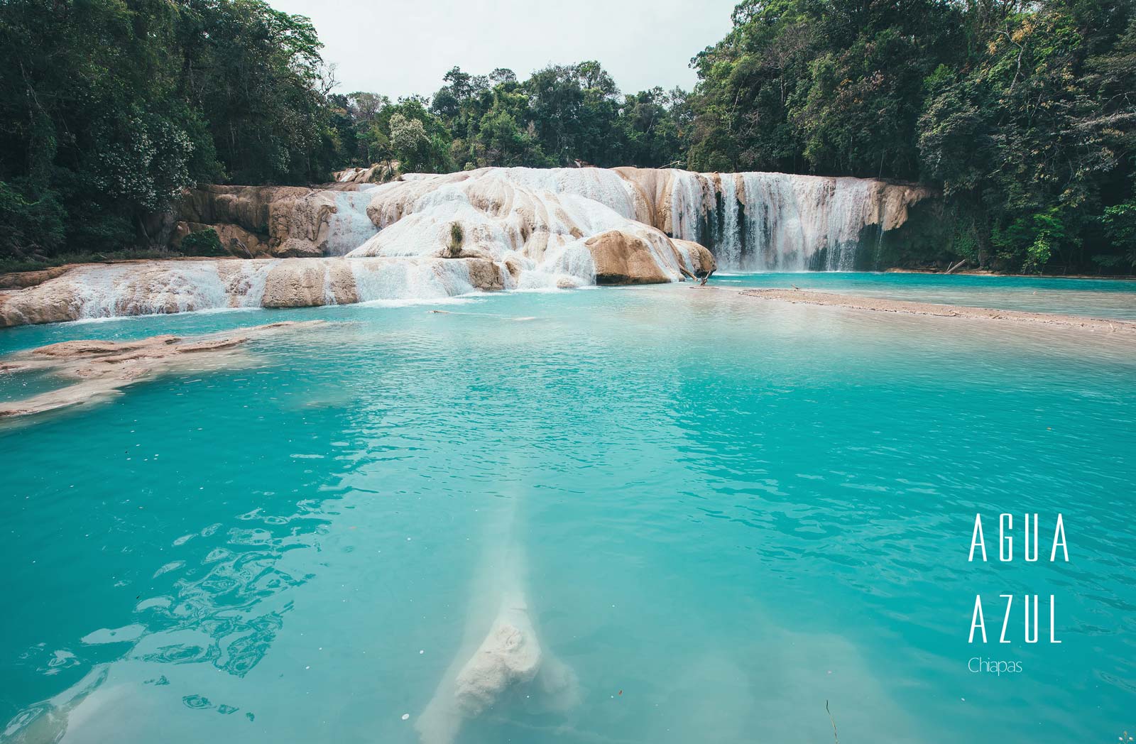 Agua Azul, Chiapas, Mexique