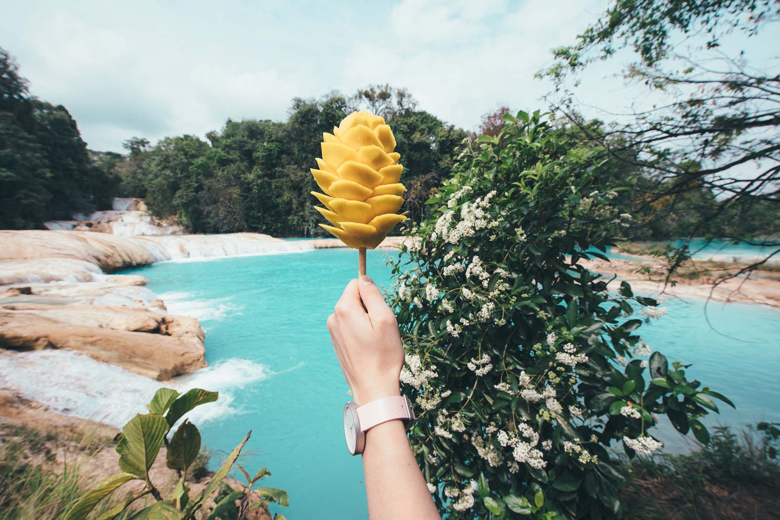 Agua Azul, Chiapas, Mexique