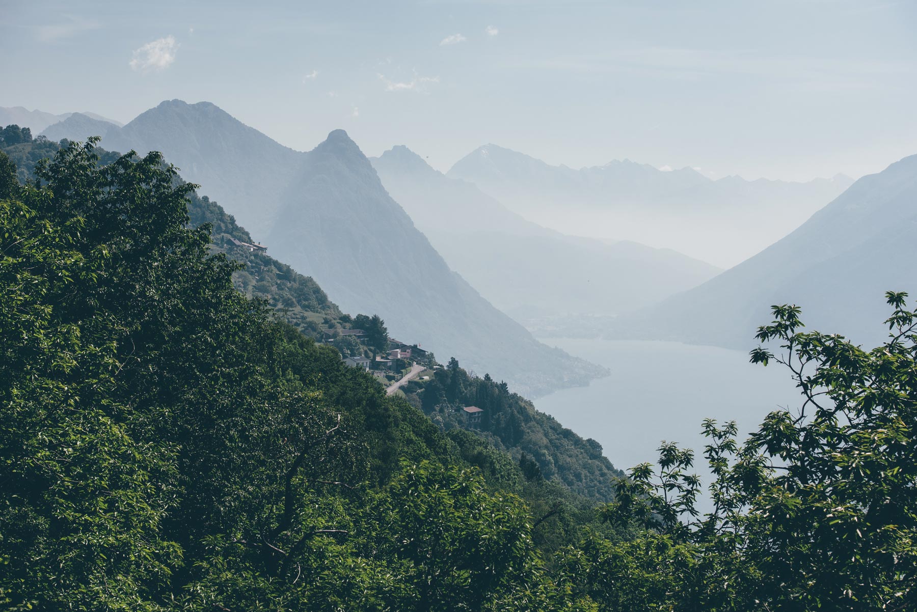 Lac de Lugano, Suisse