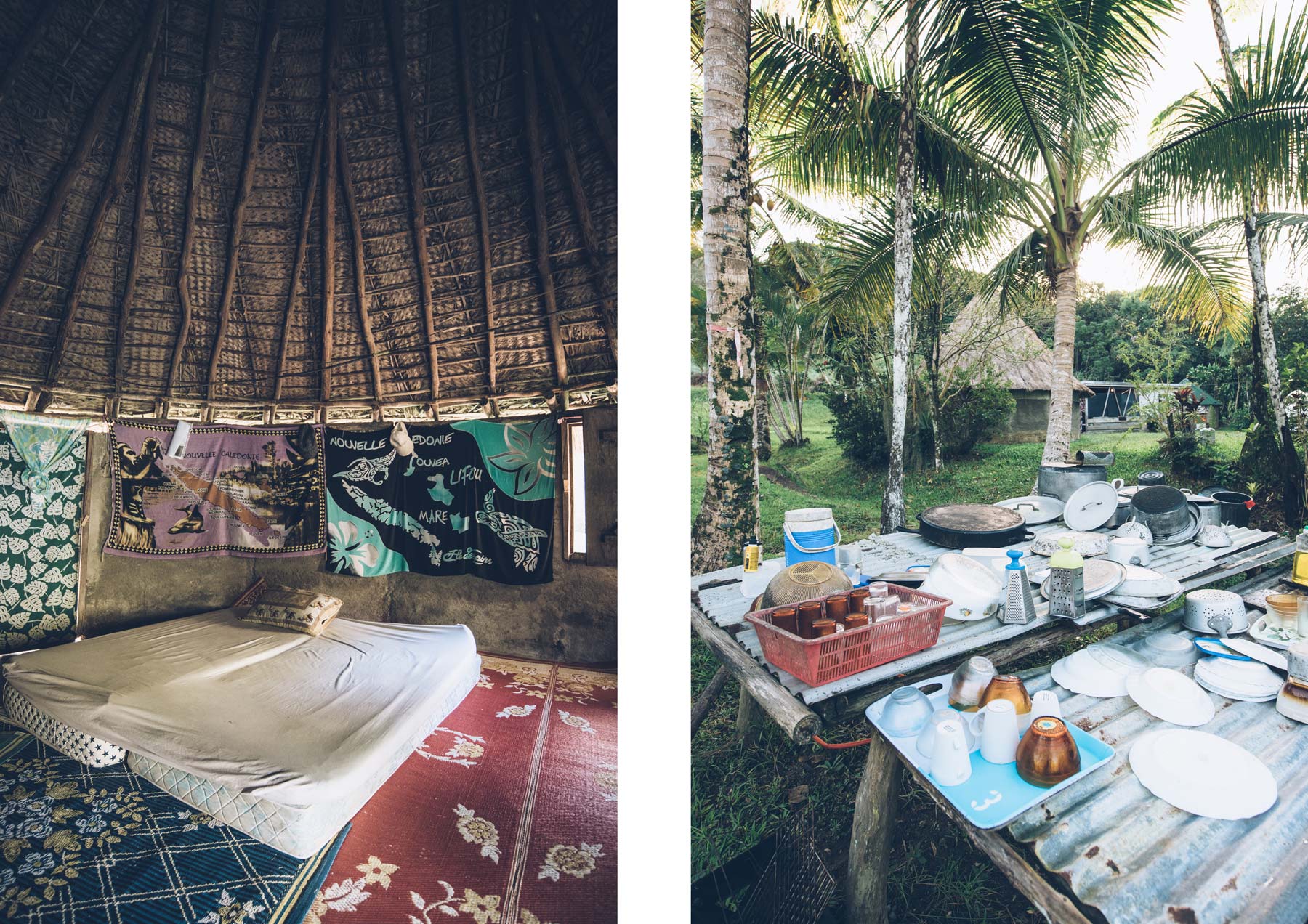 Nuit en Tribu, Chez Hélène, Tchamba, Nouvelle Calédonie