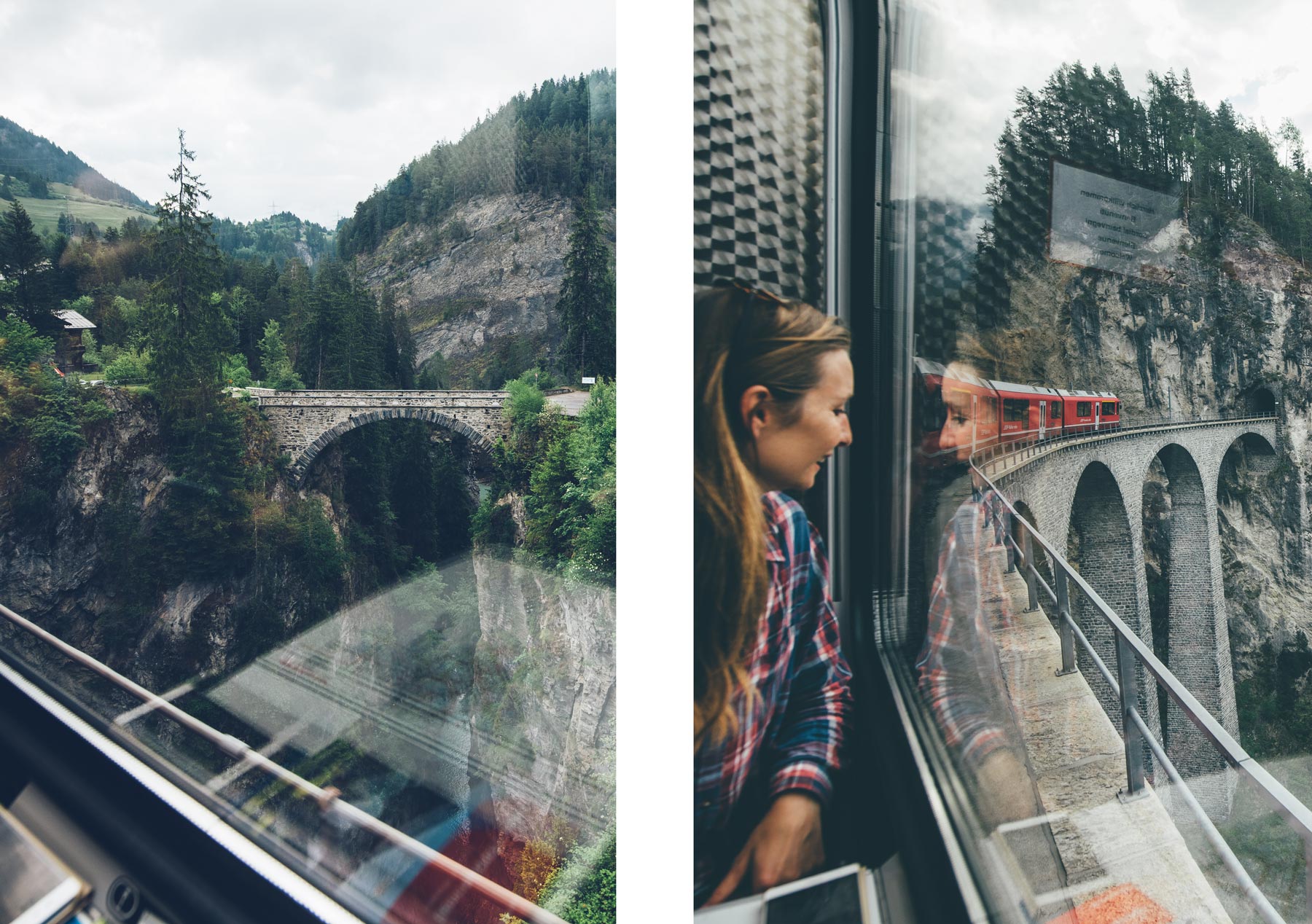 Bernina Express, Suisse