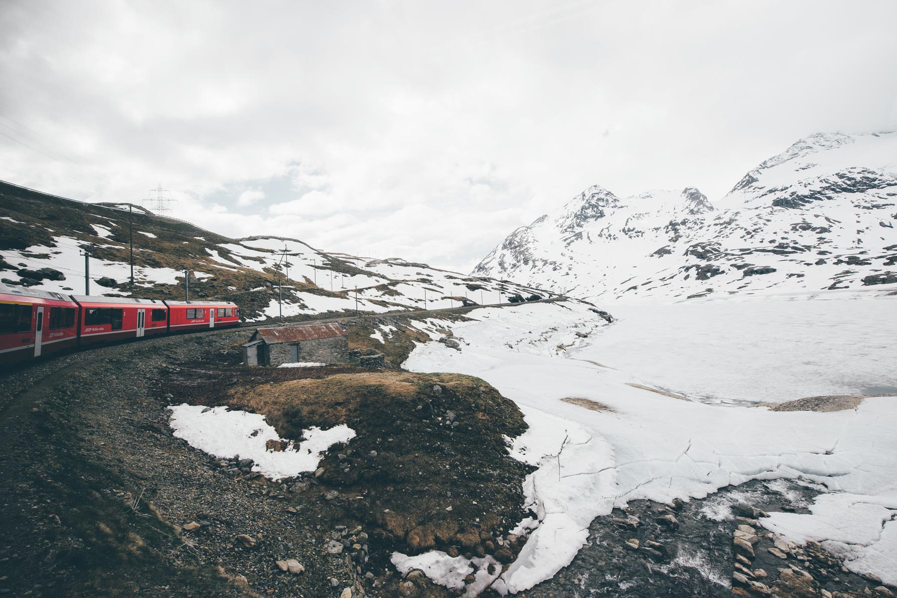 Bernina Express, Suisse