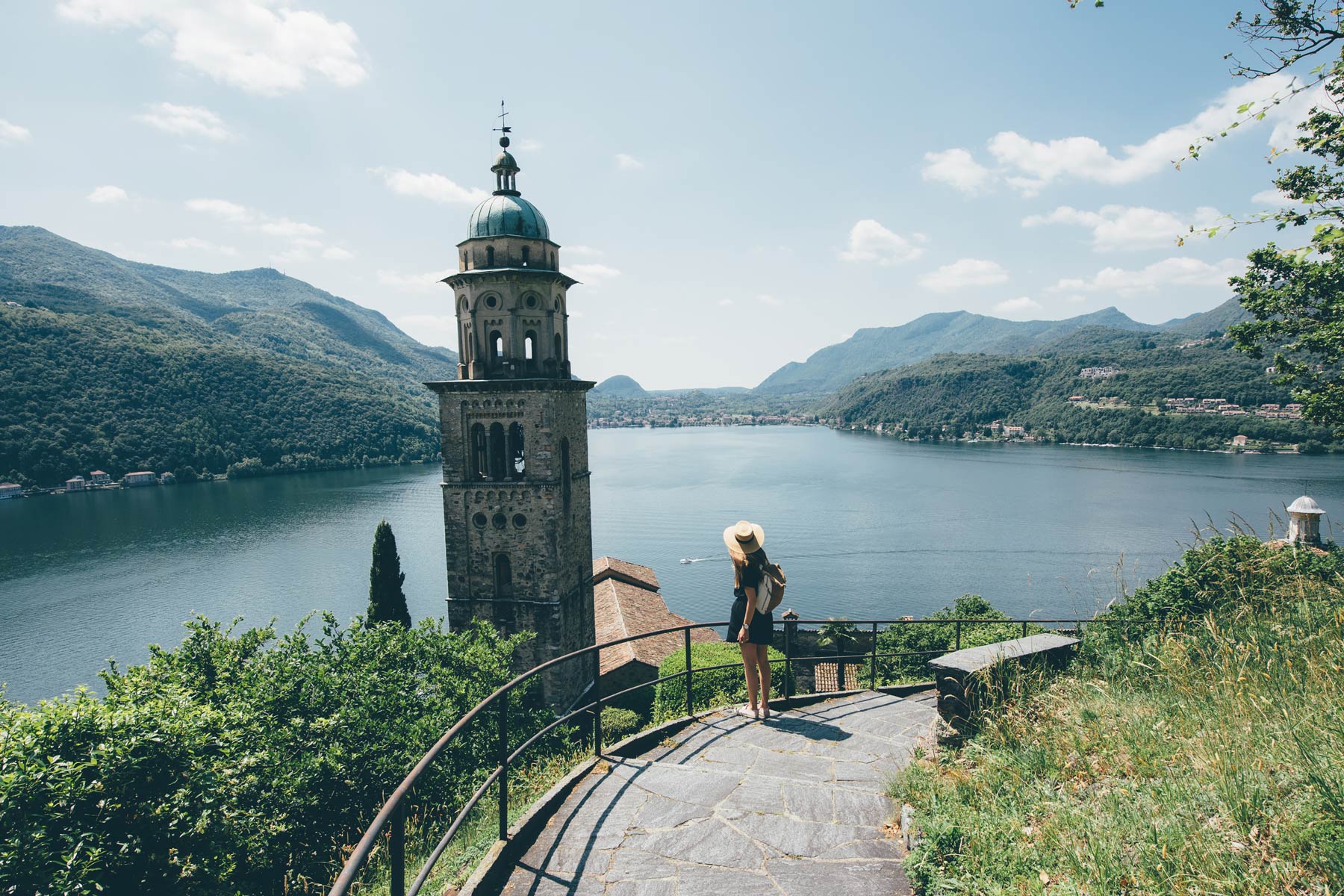 Morcote, Un des plus beau village de Suisse