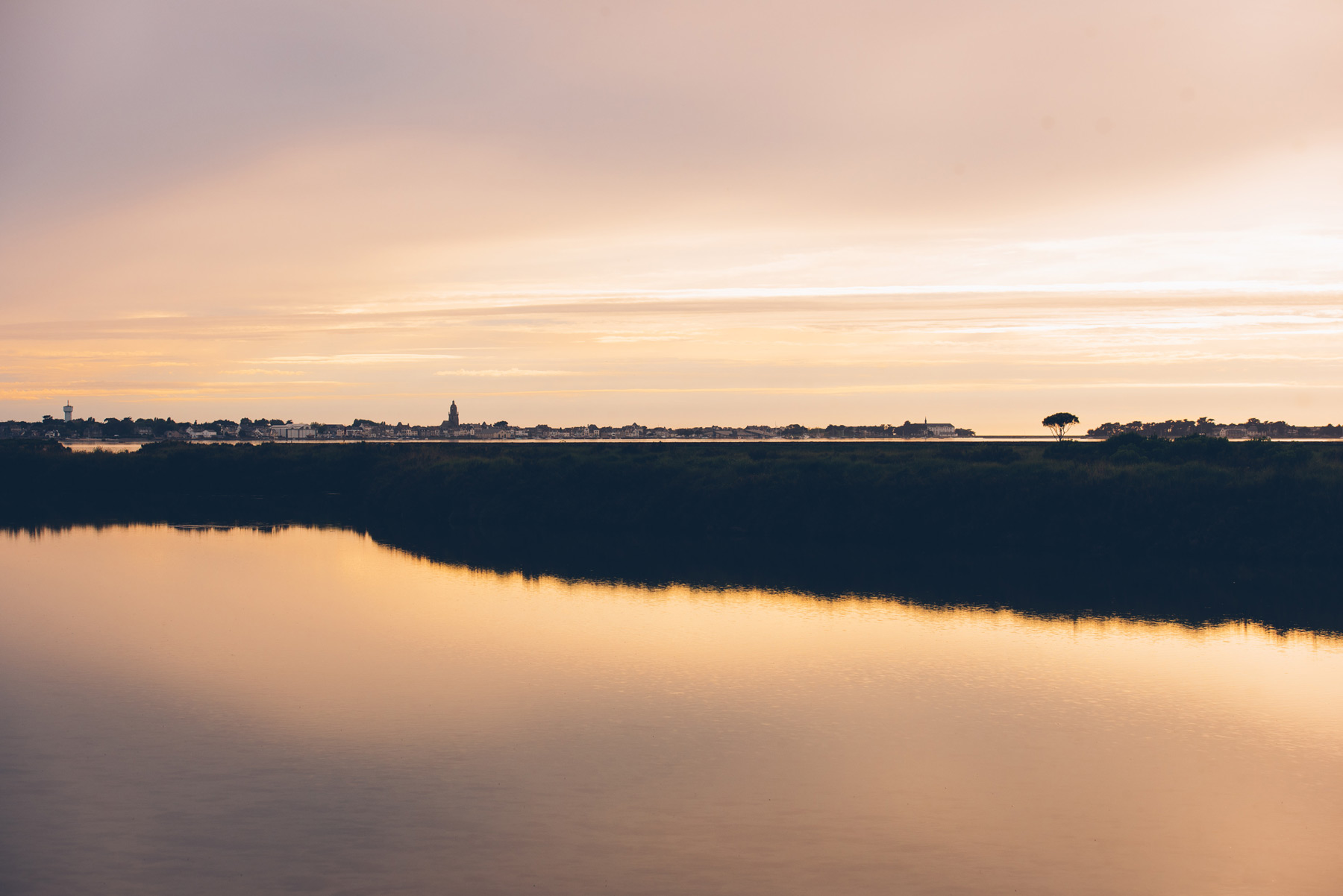 Coucher de soleil, Guérande