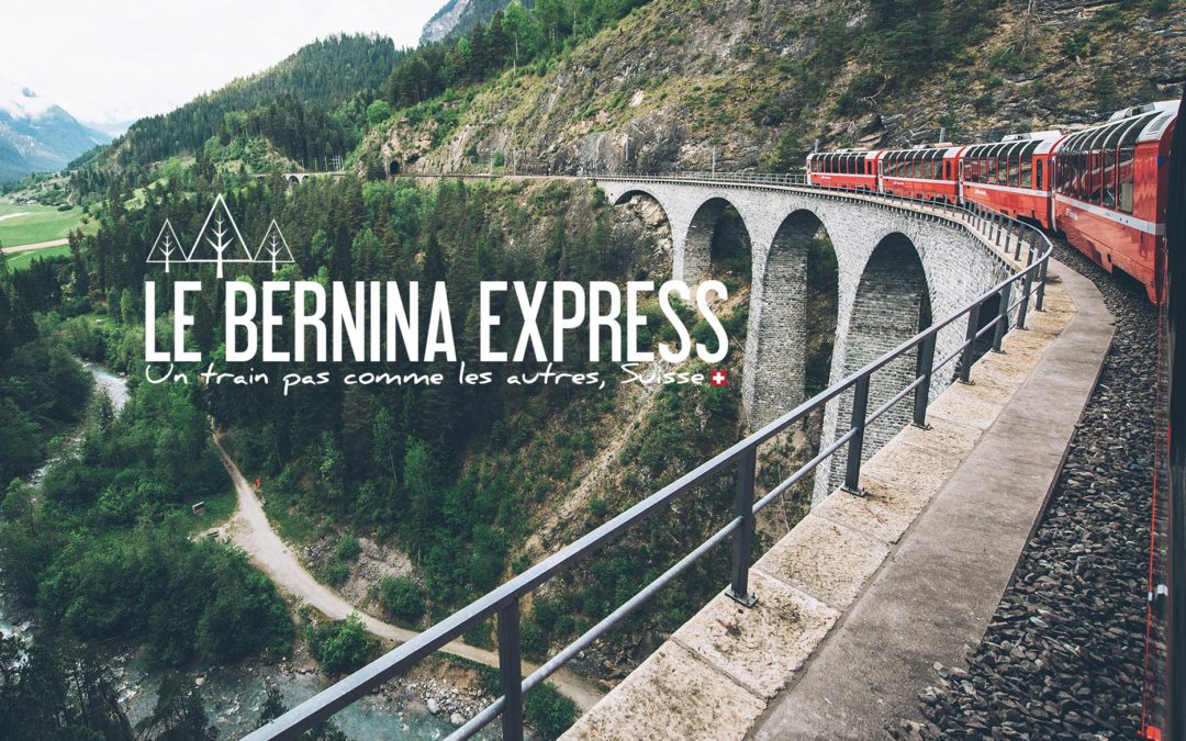 Bernina Express, train panoramique, Suisse