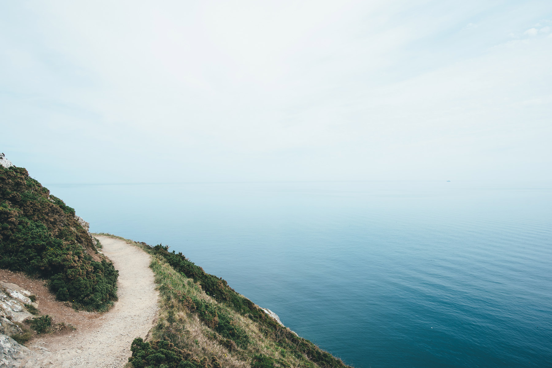 Randonnée avec vue, Howth, Irlande