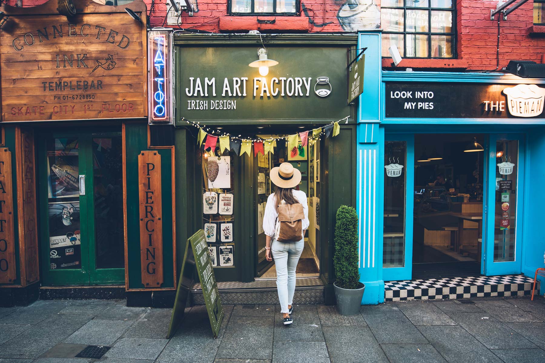 Que voir à Dublin? le quartier de Temple Bar