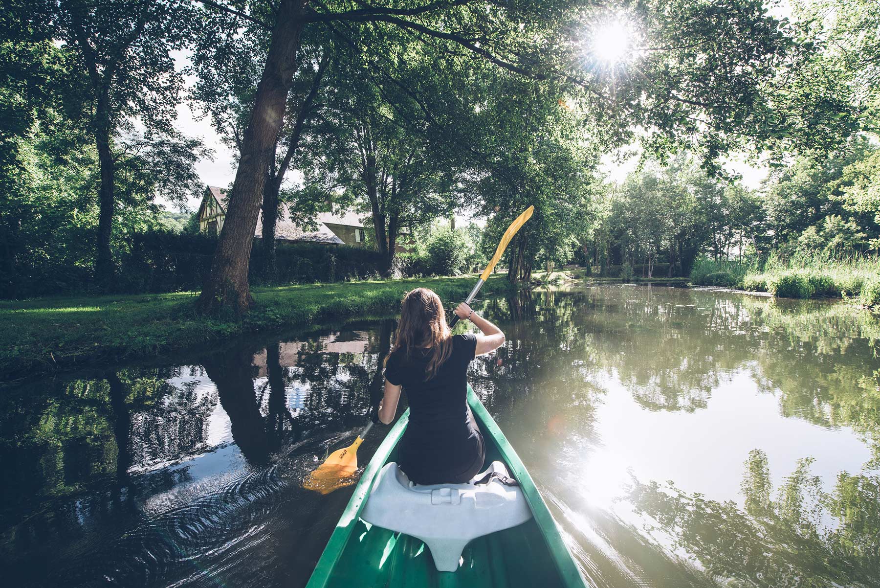 Canoe en Normandie, le Bonheur