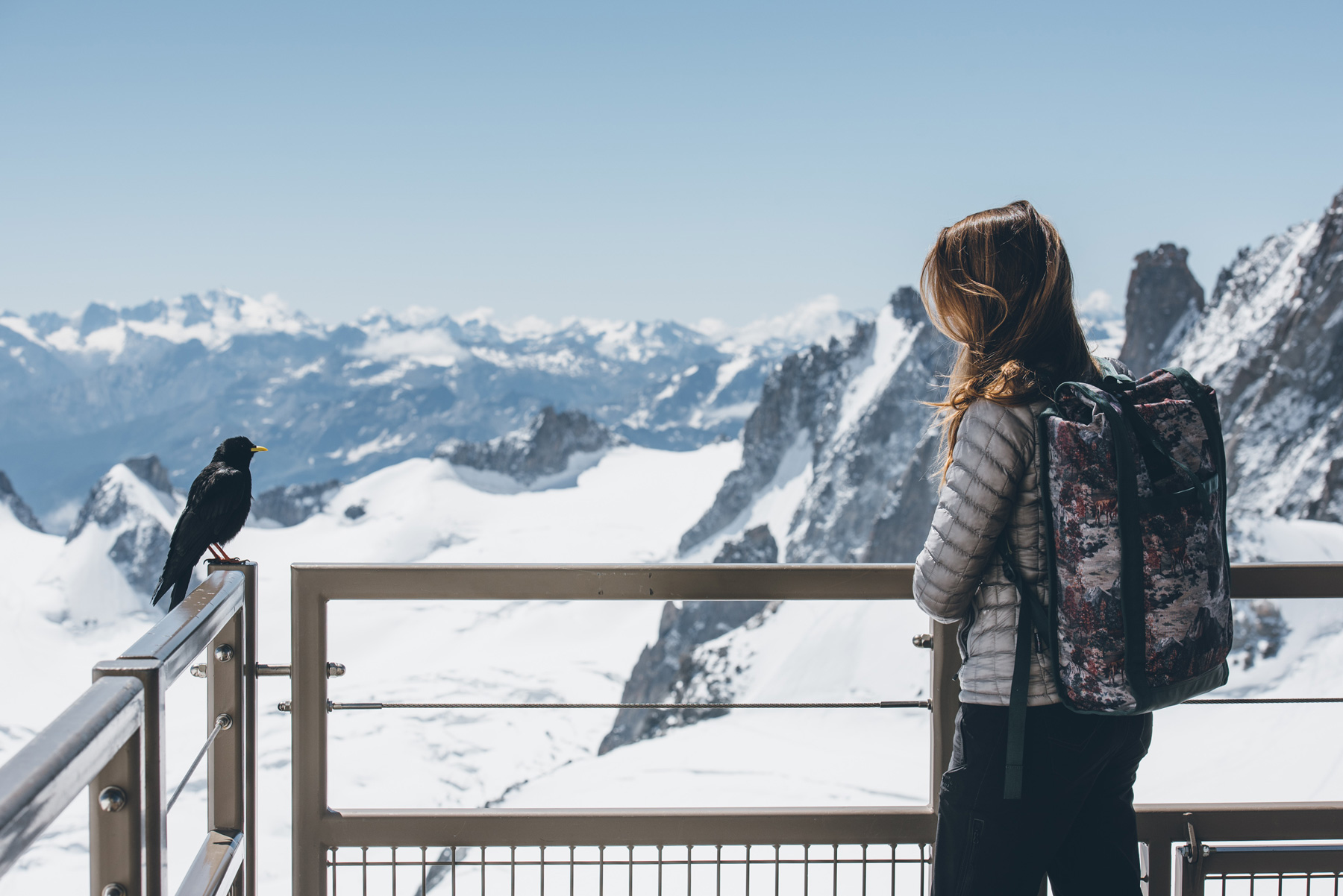 Rencontre à l'Aiguille du Midi, Chamonix