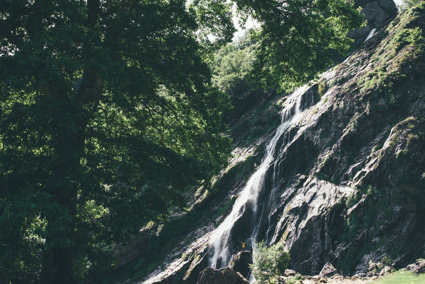 Powerscourt waterfall, irlande